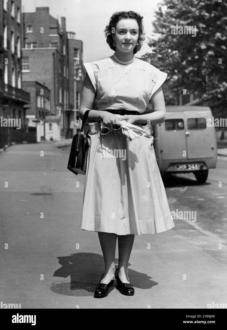 Lady Mary Baillie-Hamilton. July 18, 1951. Stock Photo