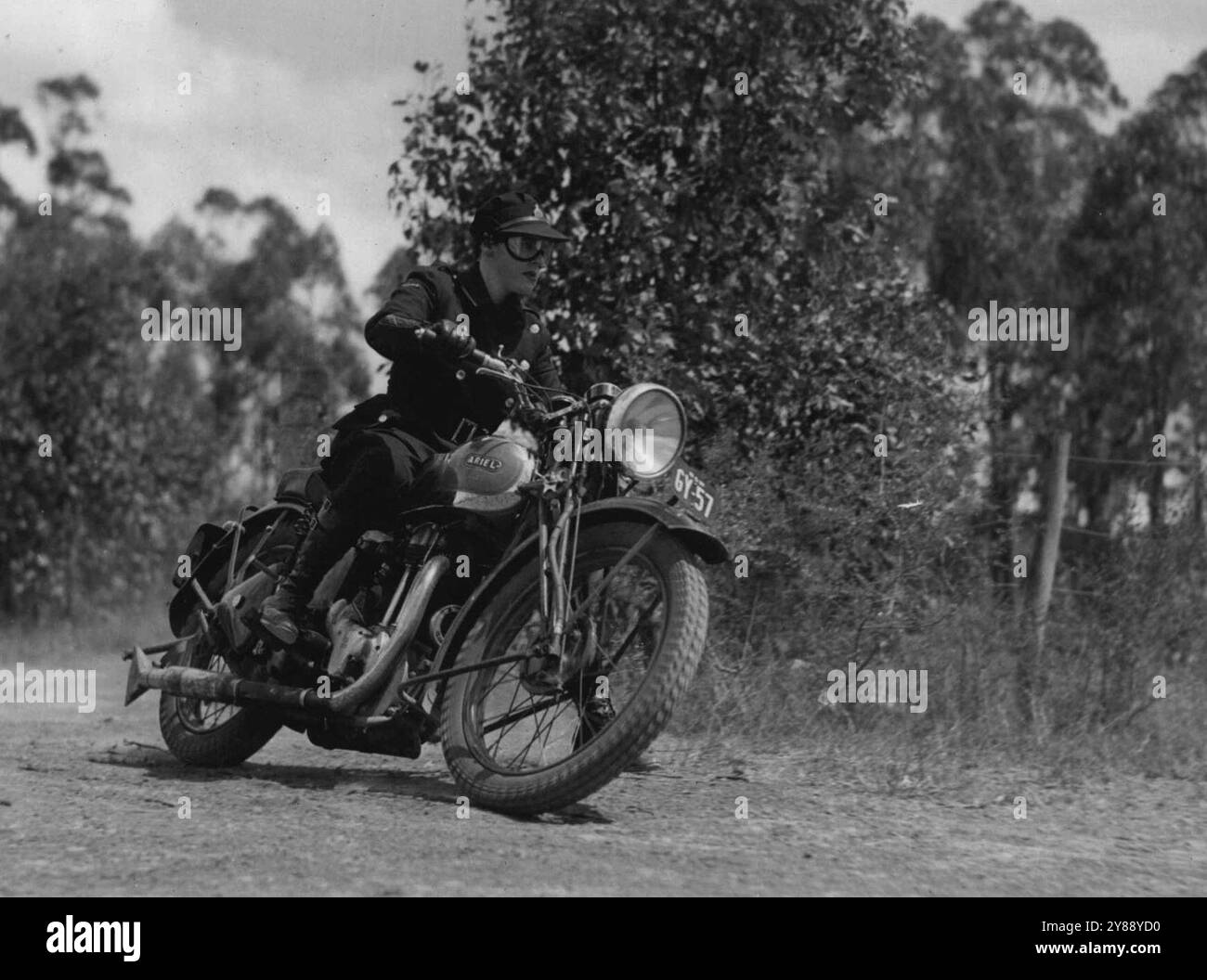 Girl dispatch riders help N.E.S. - A member of the N.E.S. Ambulance ...