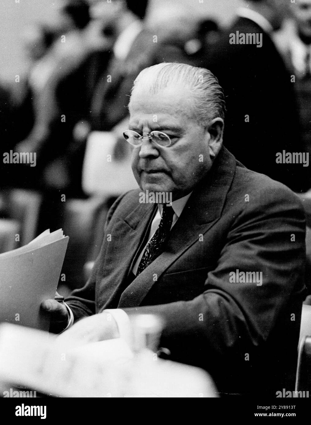 Warren R. Austin Mr warren austin hi-res stock photography and images - Alamy