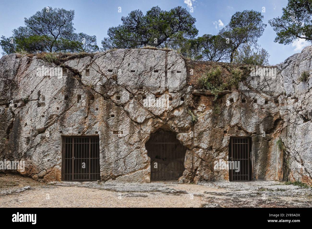 Crete Prison Historical prison sites hi-res stock photography and images - Alamy