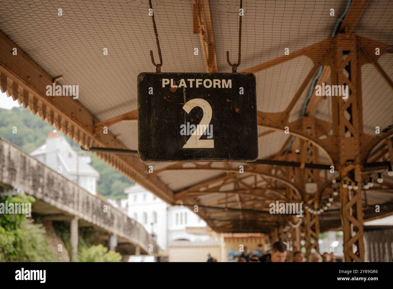 Dartmouth Steam Railway Devon Stock Photo