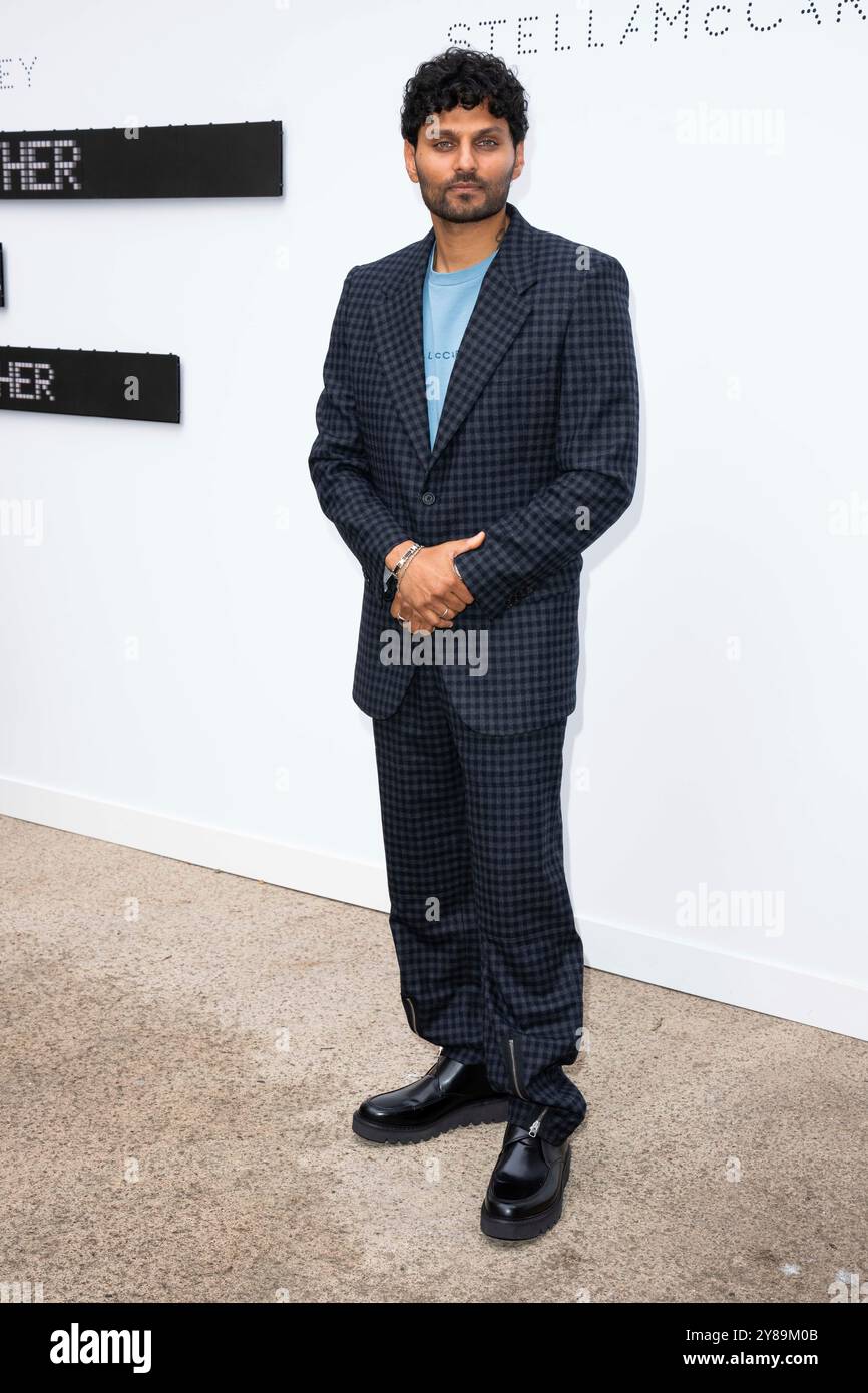 Jay Shetty attends the Stella McCartney Spring/Summer 2025 collection ...