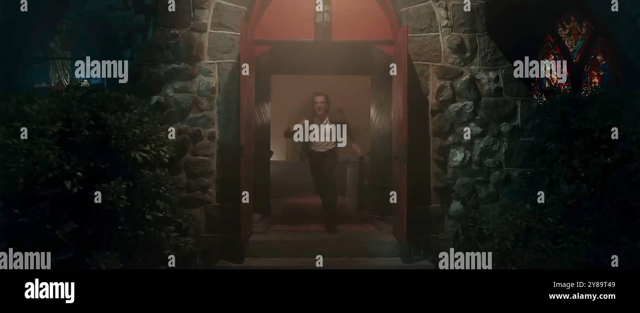 SALEMS LOT - FILM STILLS. 2024. USA.Lewis Pullman in Salem's Lot ('Salems  Lot ) - (c)Warner Brothers - is a 2024 American supernatural horror film  written and directed by Gary Dauberman, based, image size:1300x637