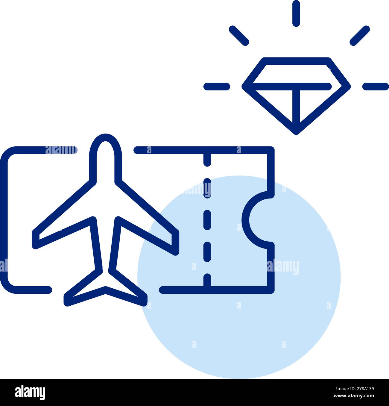 Vip aeroplane car Stock Vector Images - Alamy
