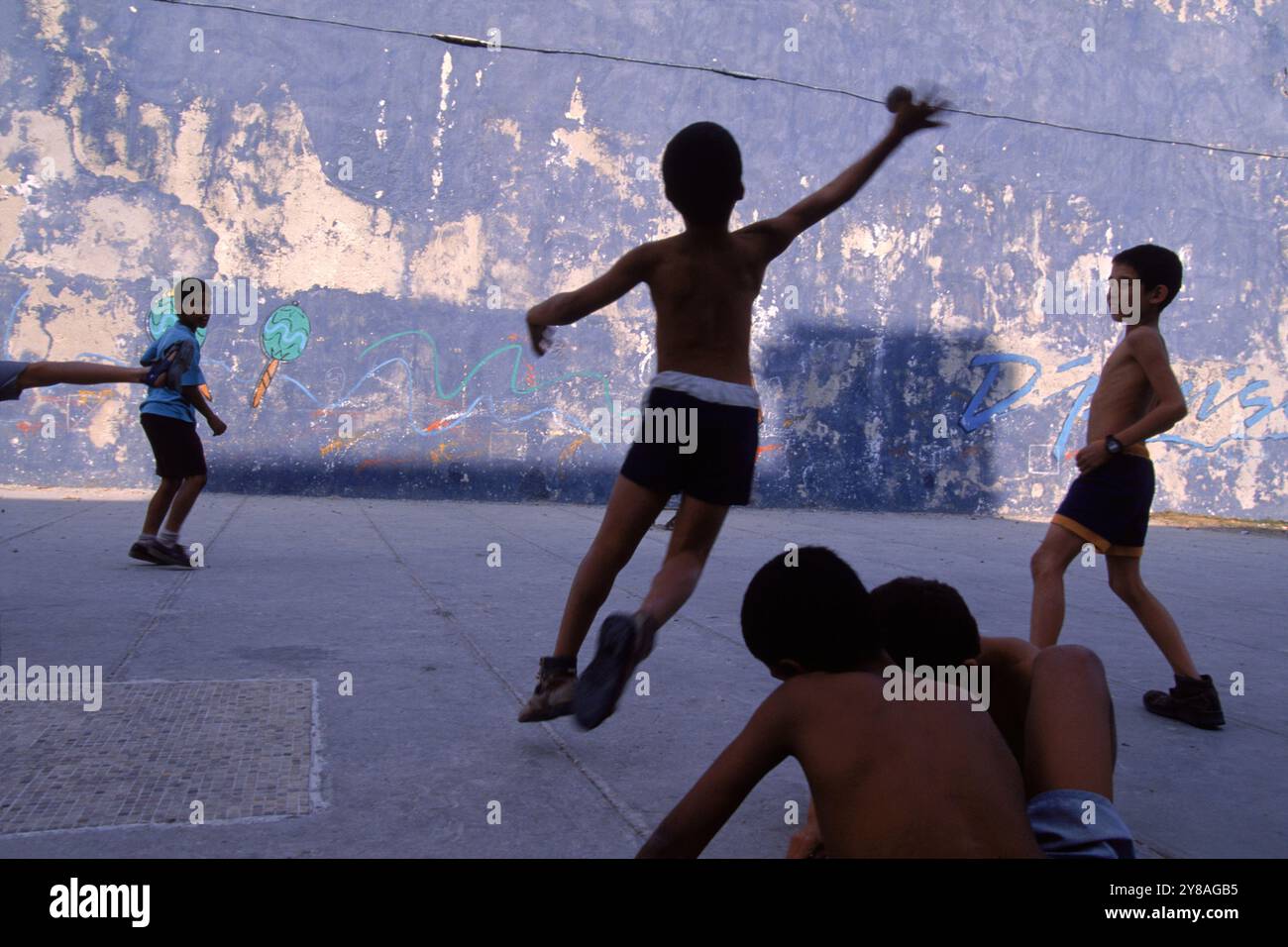 Street games. Stock Photo