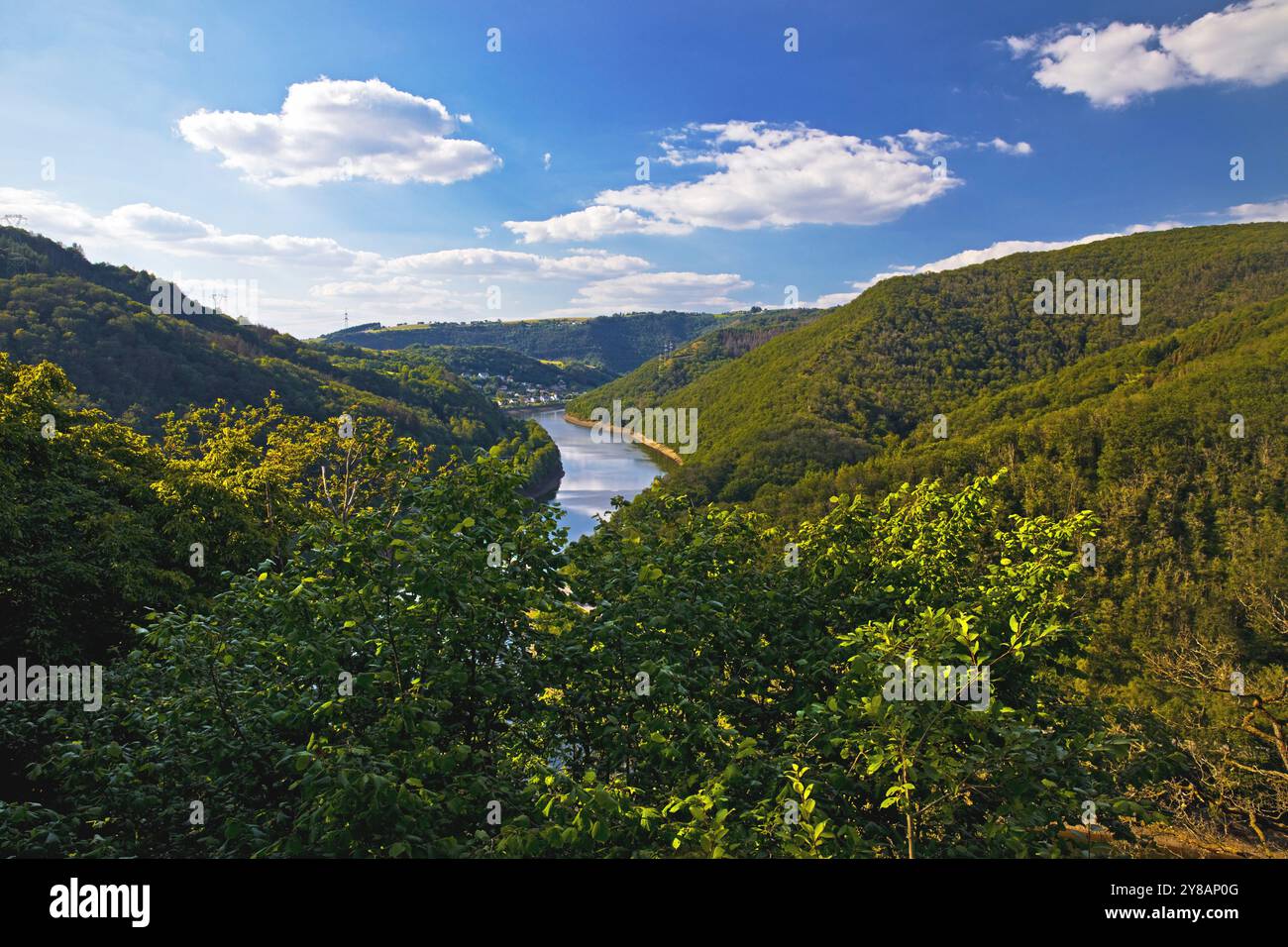 View Of The Our Valley And The River Our Luxembourg Ardennes Our View Of The Our Valley And The River Our Luxembourg Ardennes Our