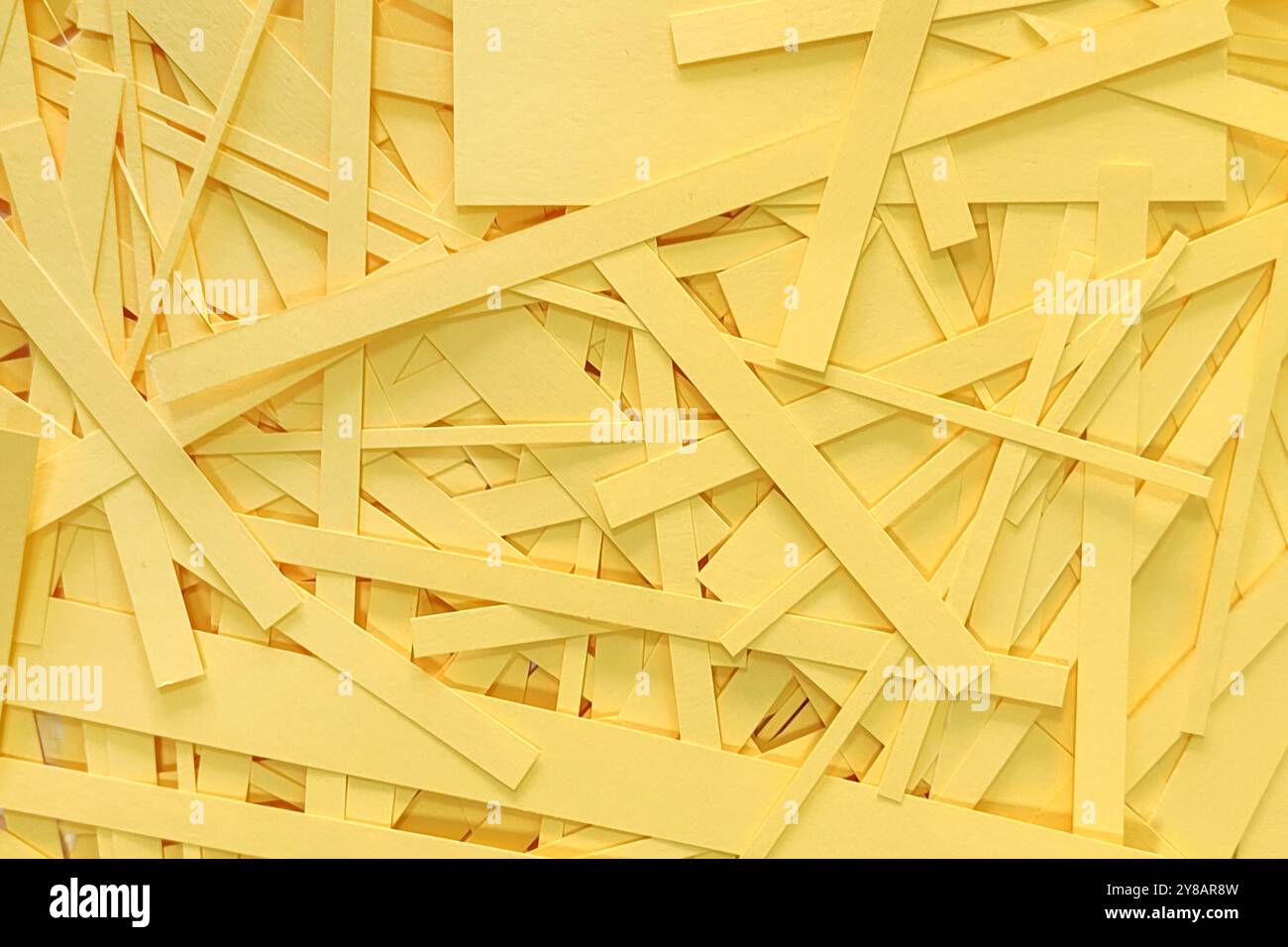 Yellow torn paper strip hi-res stock photography and images - Alamy