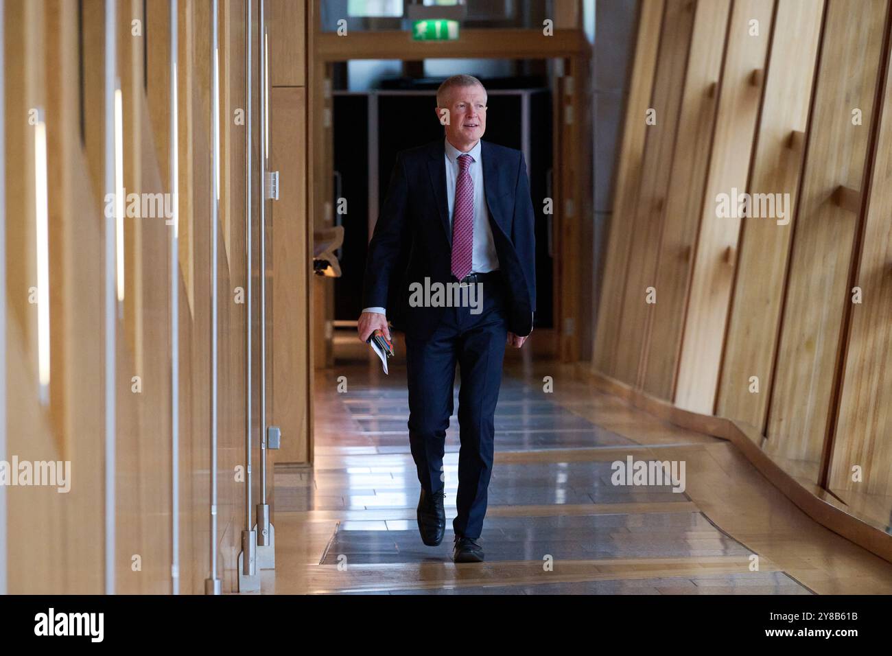 Edinburgh Scotland, UK 03 October 2024. Willie Rennie MSP at the ...