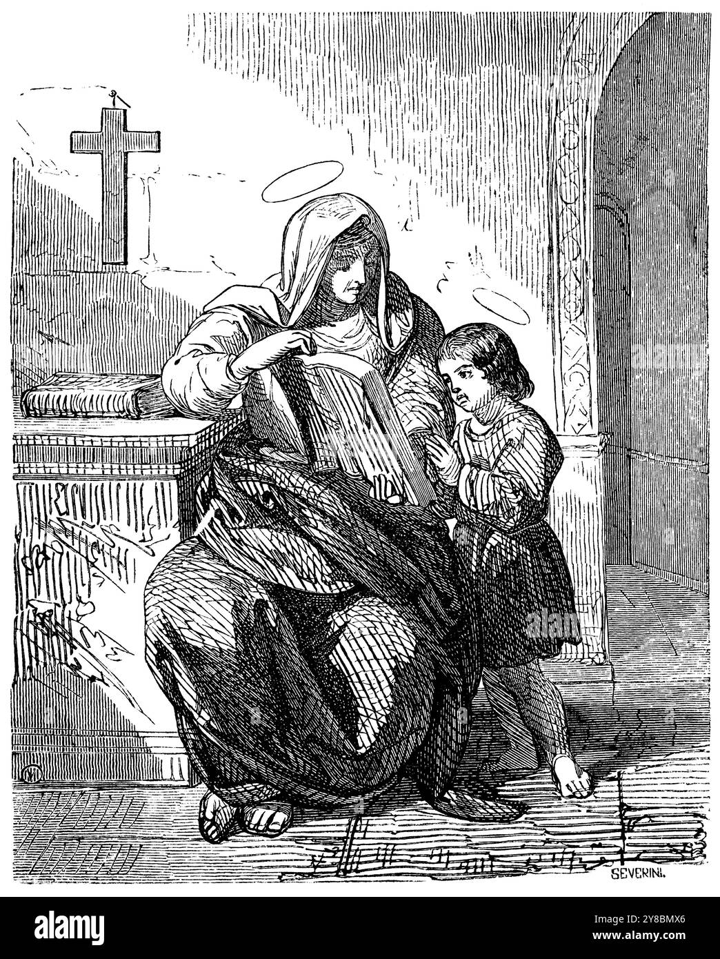 Santa Julita (?305) y su hijo de tres años San Quirico (300303