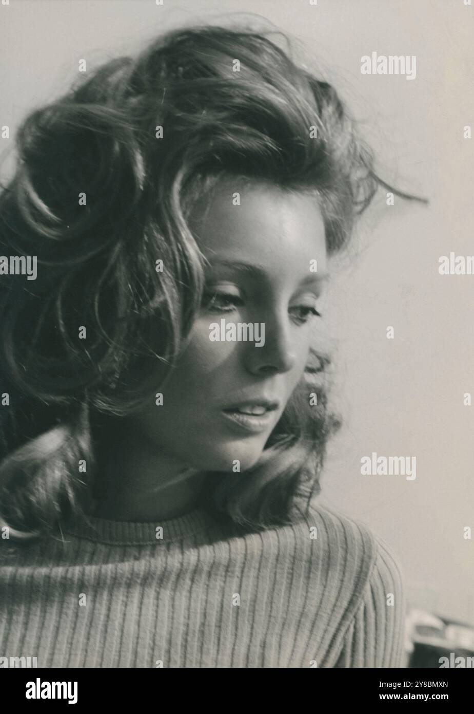Élisabeth Ercy (1944-), actriz de cine francesa. Stock Photo