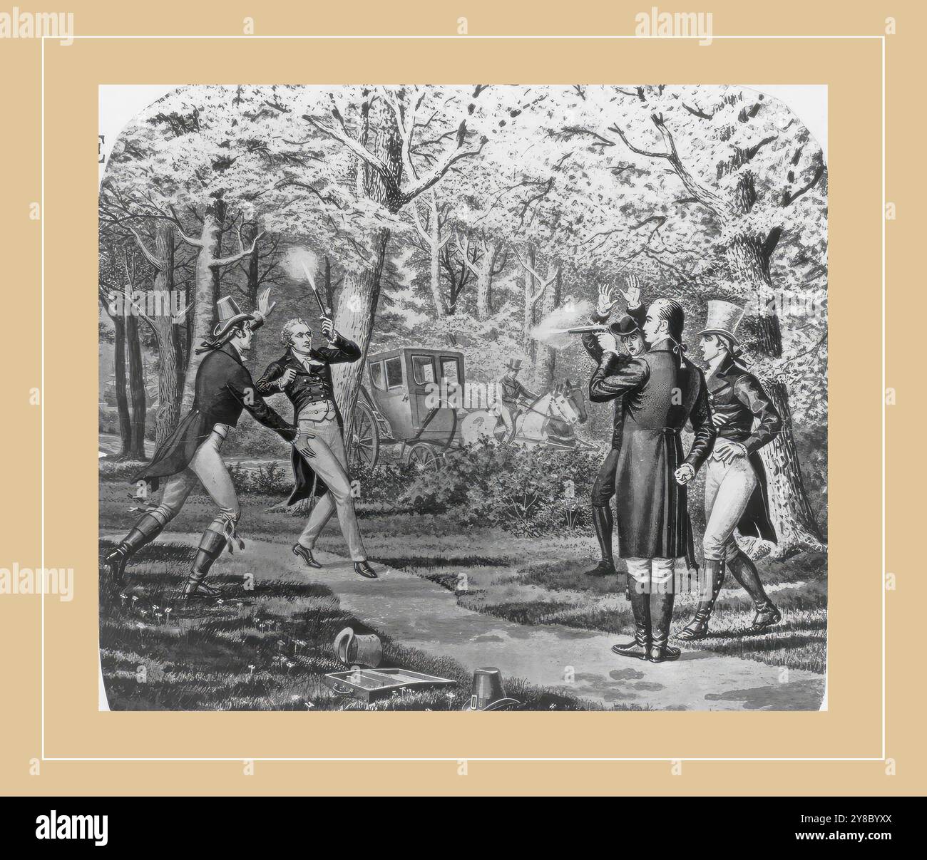 Burr hamilton duel hi res stock photography and images Alamy
