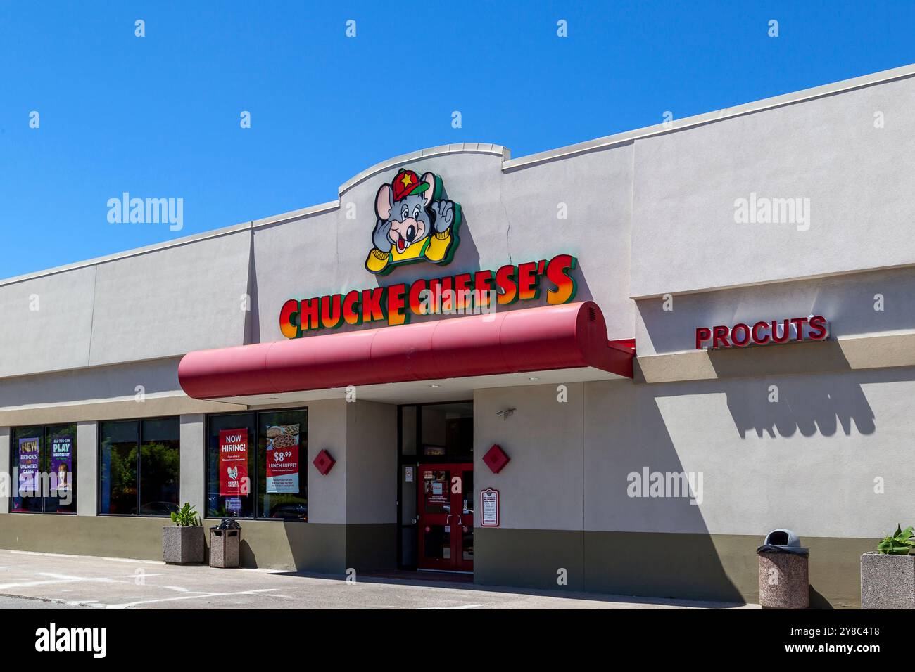 One of Chuck E. Cheese’s in Toronto, Canada. Stock Photo