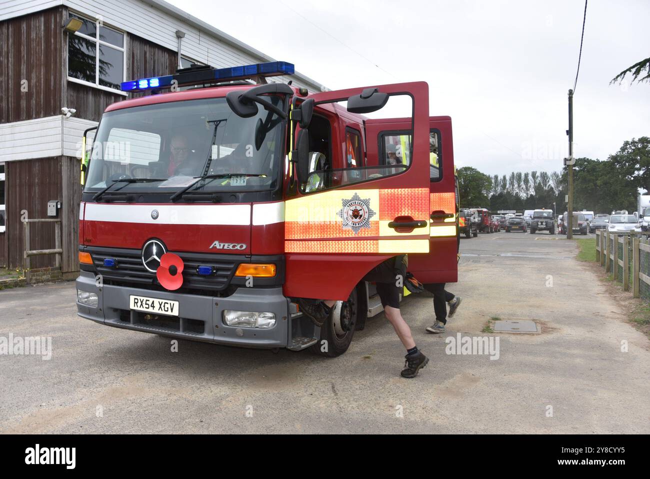 Optare Fire Engine Fire engine in action hi-res stock photography and images - Alamy