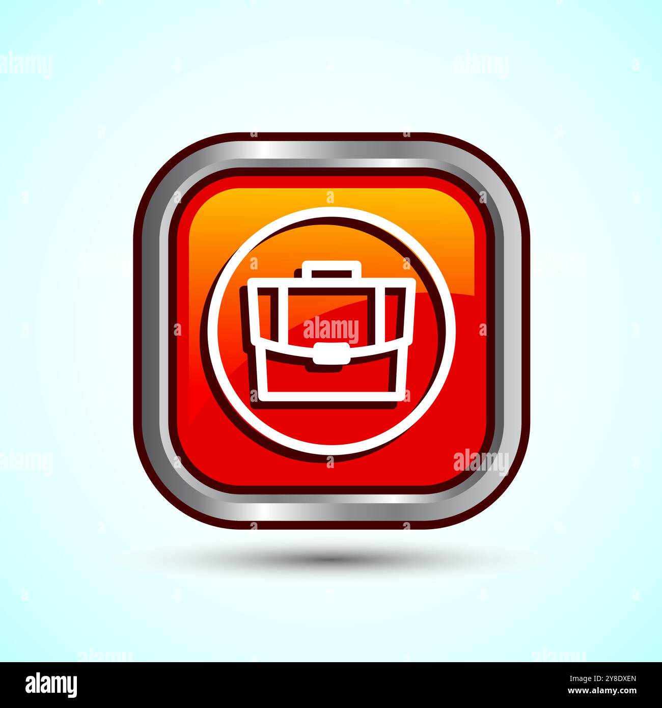 Briefcase Icon Design Illustration, Bag Icon For Apps and Websites ...