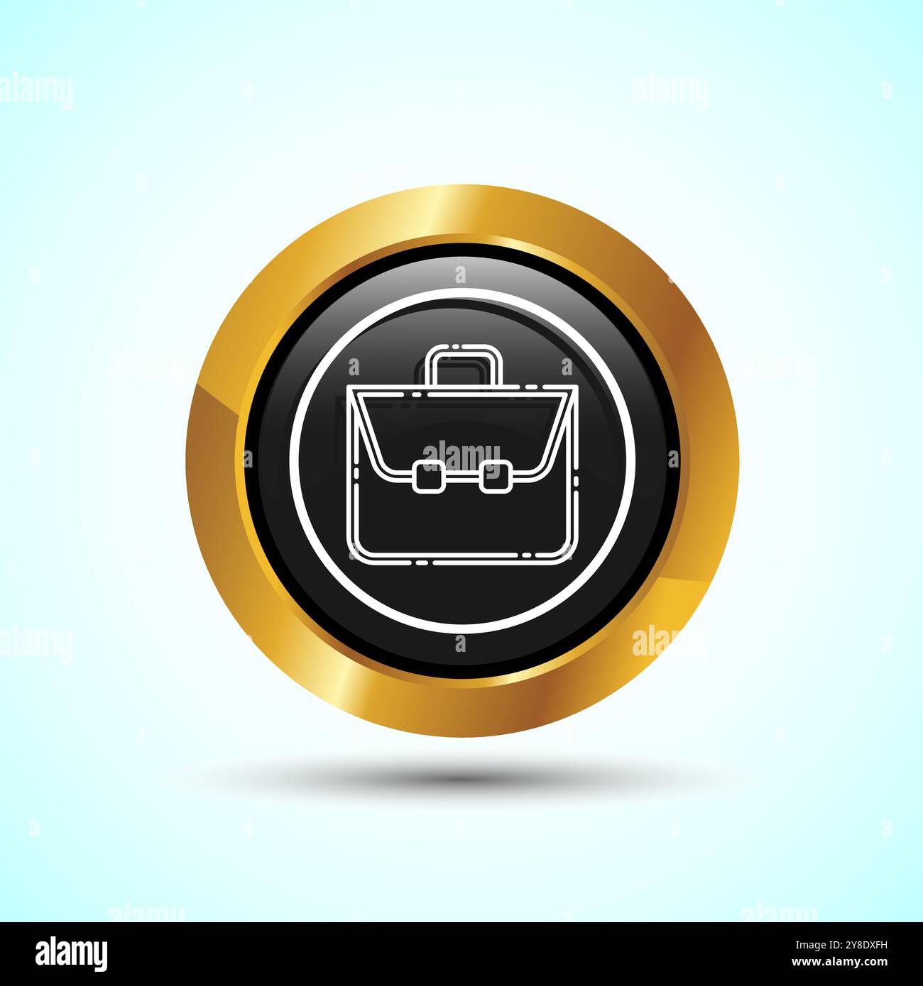 Briefcase Icon Design Illustration, Bag Icon For Apps and Websites ...