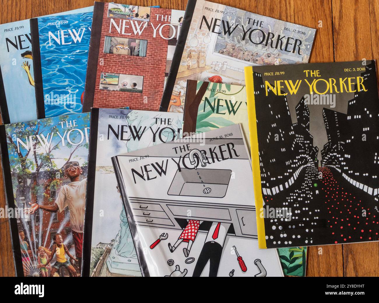 New yorker magazine cover hi-res stock photography and