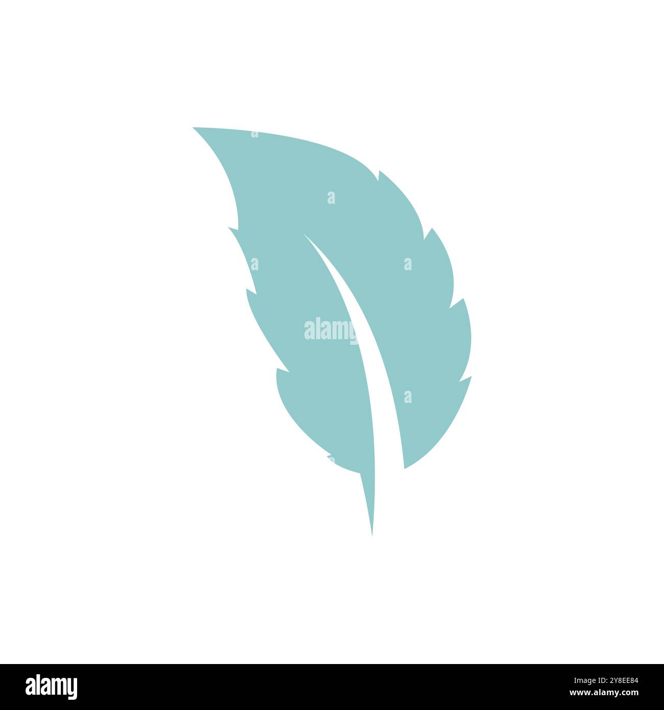 Mint leaf logo vector template symbol design Stock Vector Image & Art ...