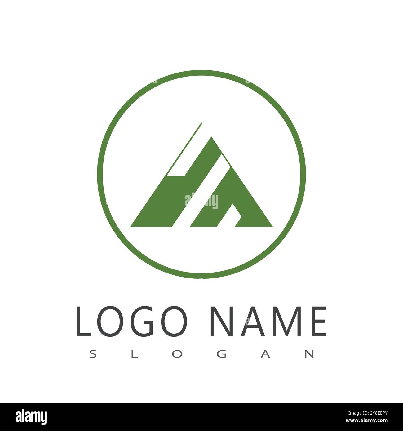 Mountain logo vector template symbol design Stock Vector