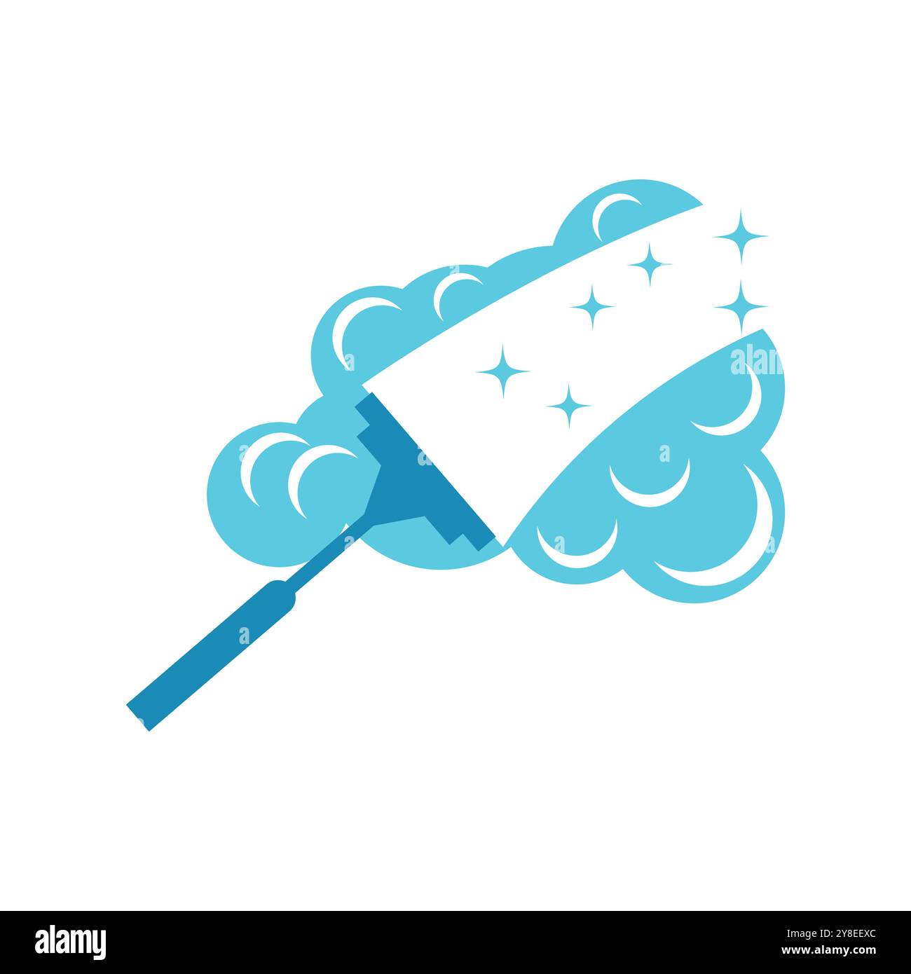Cleaning logo vector template symbol design Stock Vector