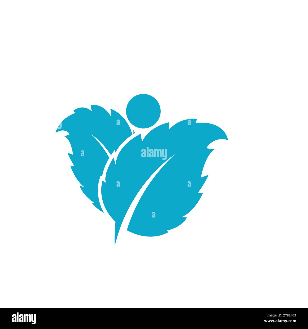 Mint leaf logo vector template symbol design Stock Vector Image & Art ...