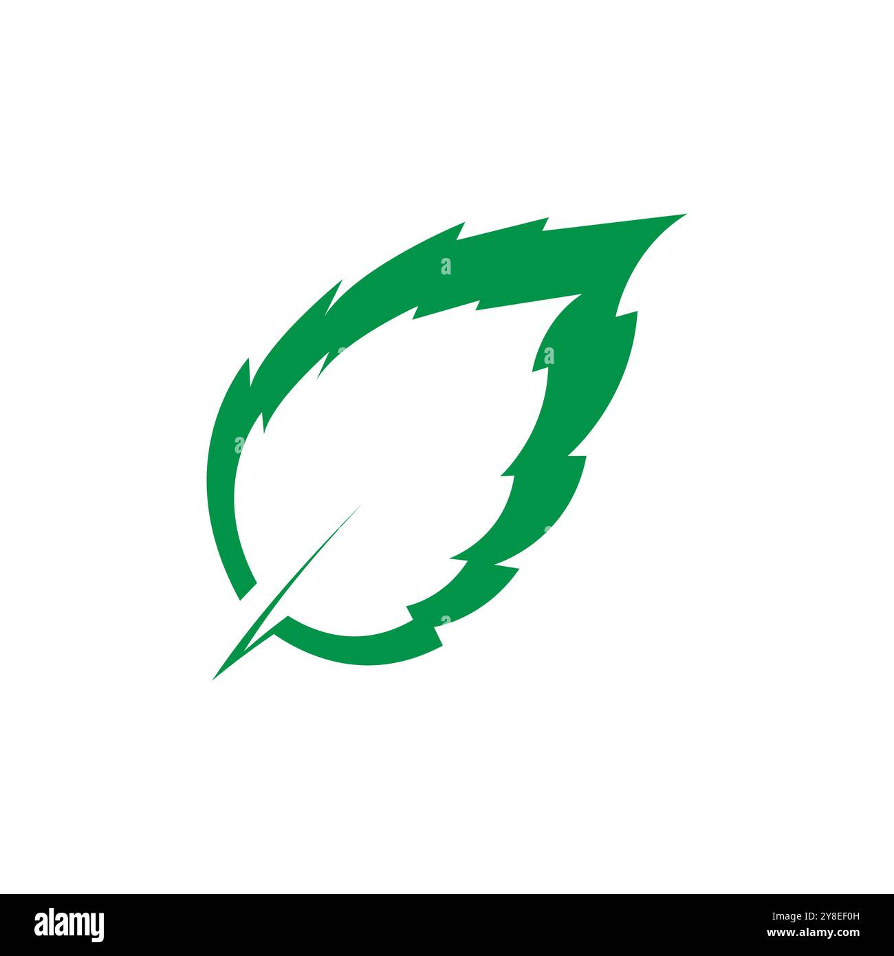 Mint leaf logo vector template symbol design Stock Vector Image & Art ...