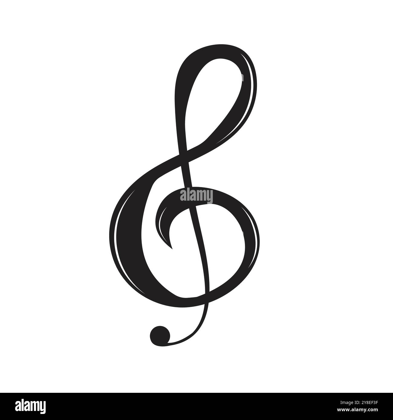 Music note Icon Vector illustration design Stock Vector