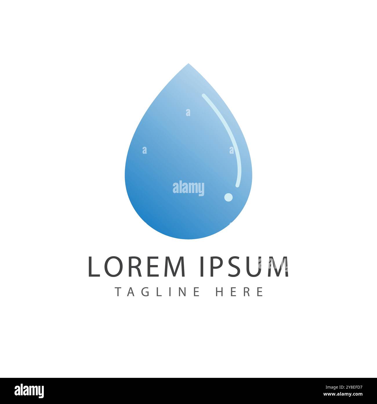 Water drop illustration logo vector design Stock Vector Image & Art - Alamy