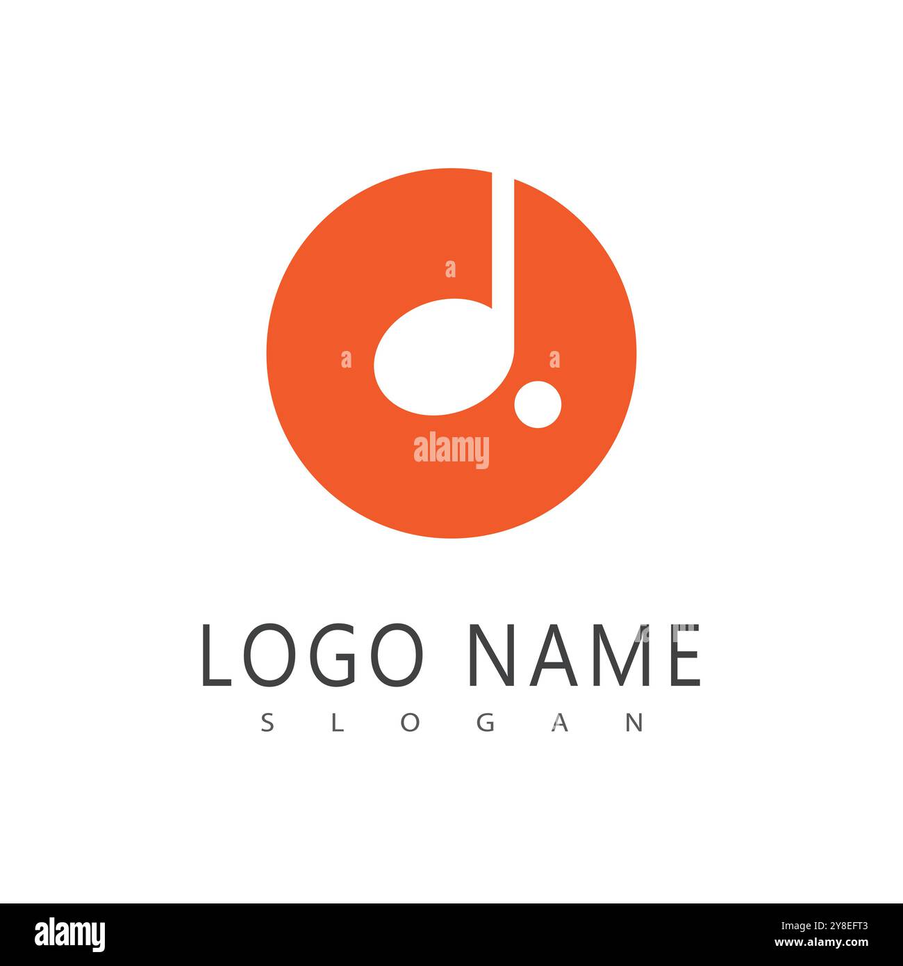 Music note Icon Vector illustration design Stock Vector