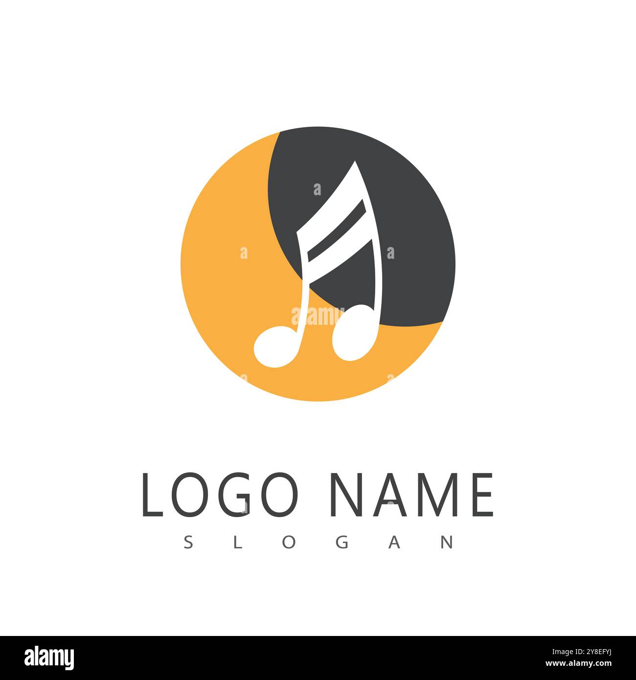 Music note Icon Vector illustration design Stock Vector
