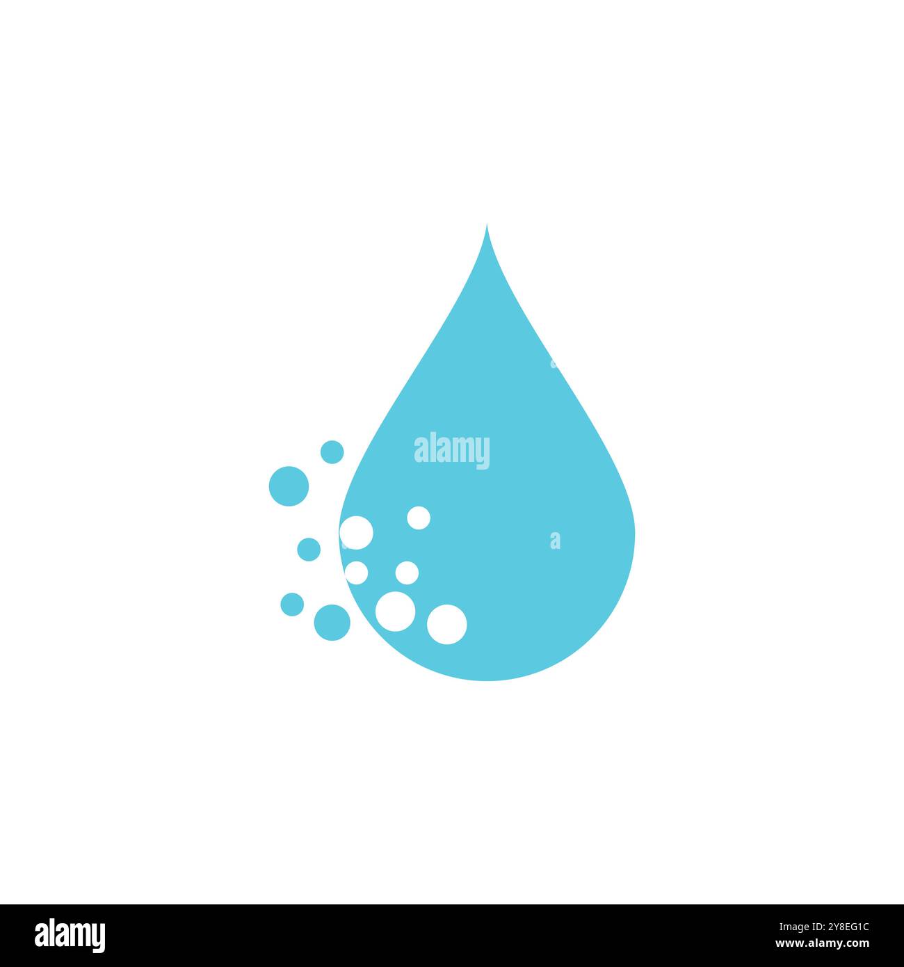 Water drop illustration logo vector design Stock Vector Image & Art - Alamy