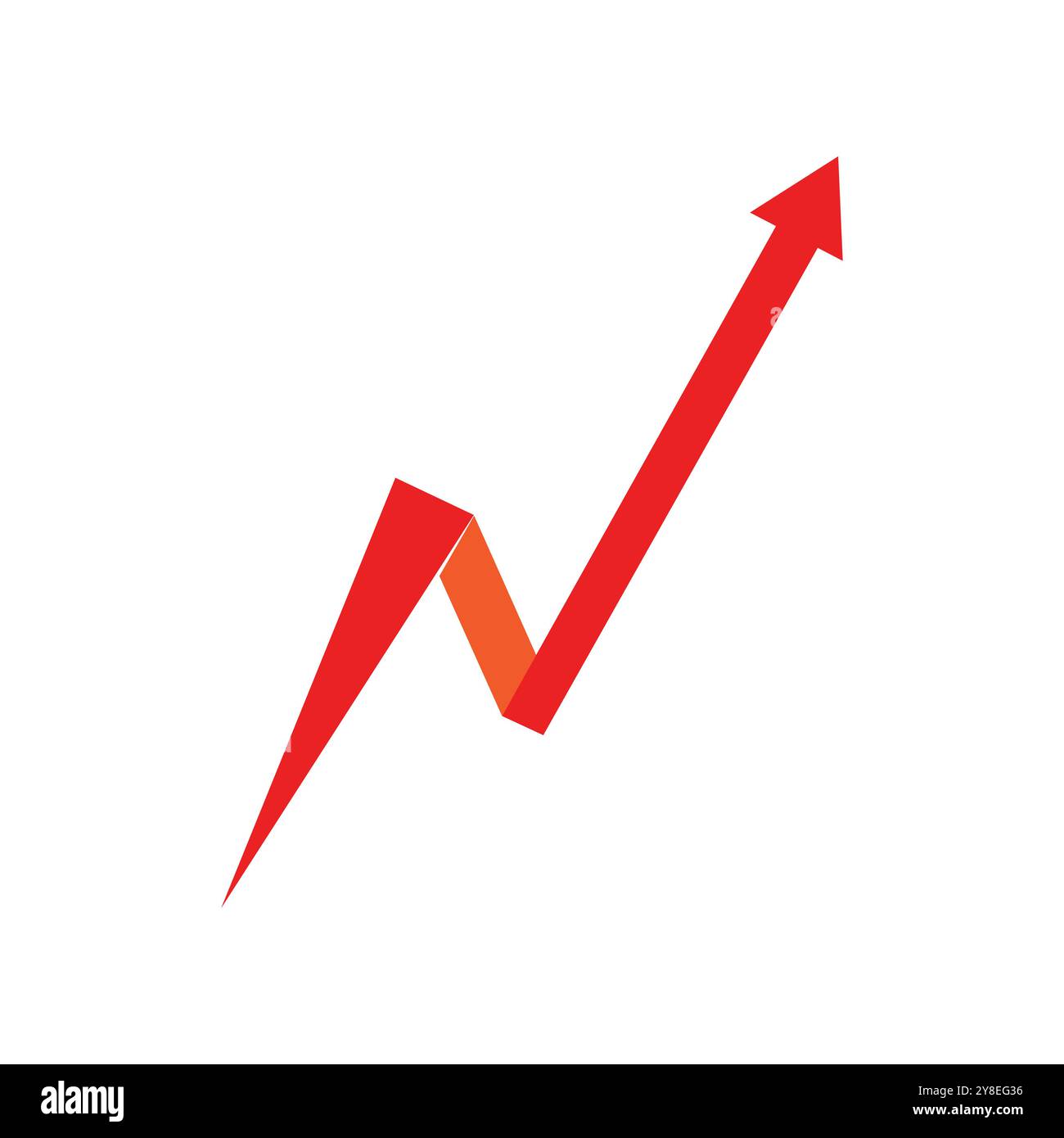 Arrow ilustration logo vector template Stock Vector