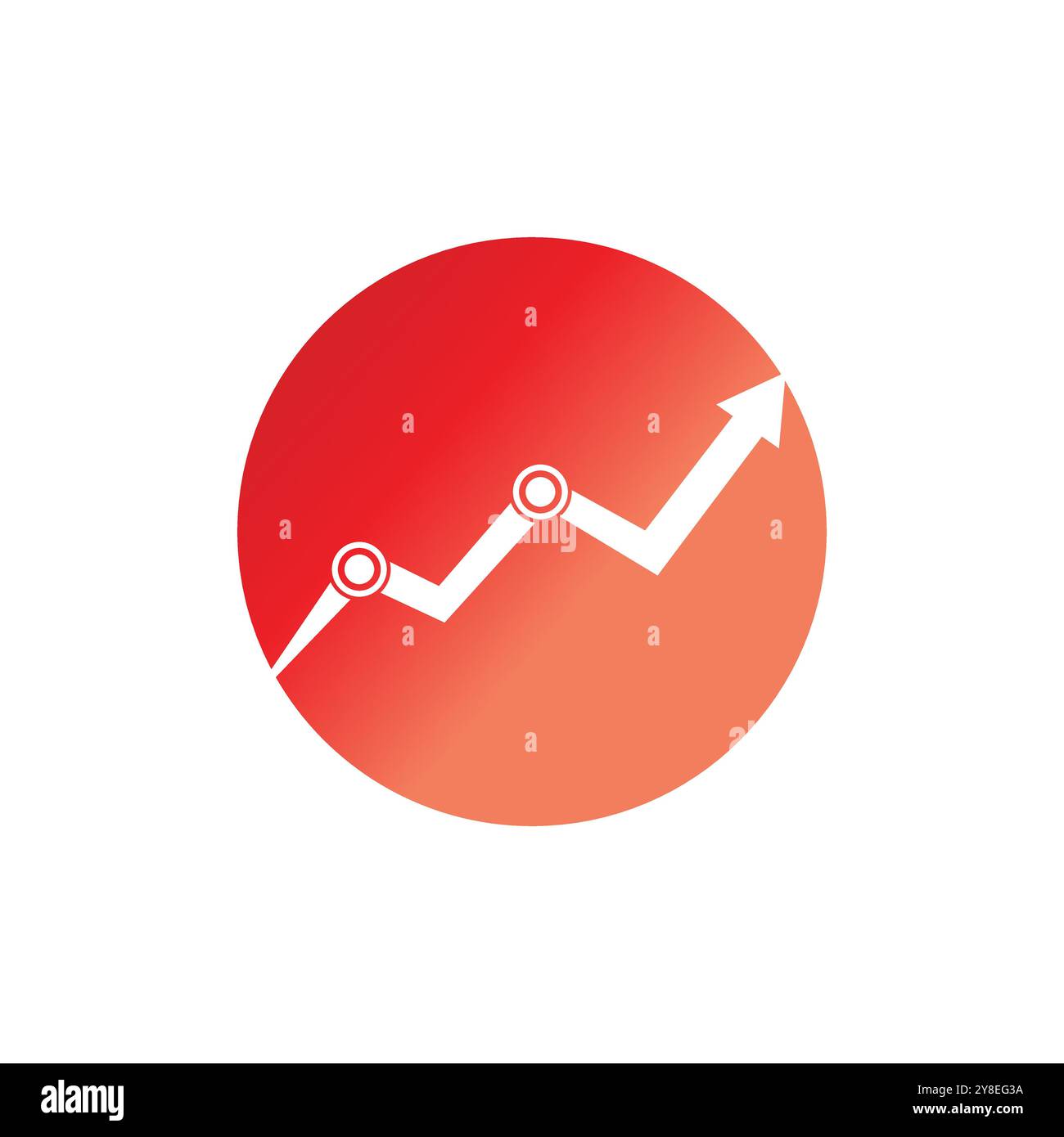Arrow ilustration logo vector template Stock Vector