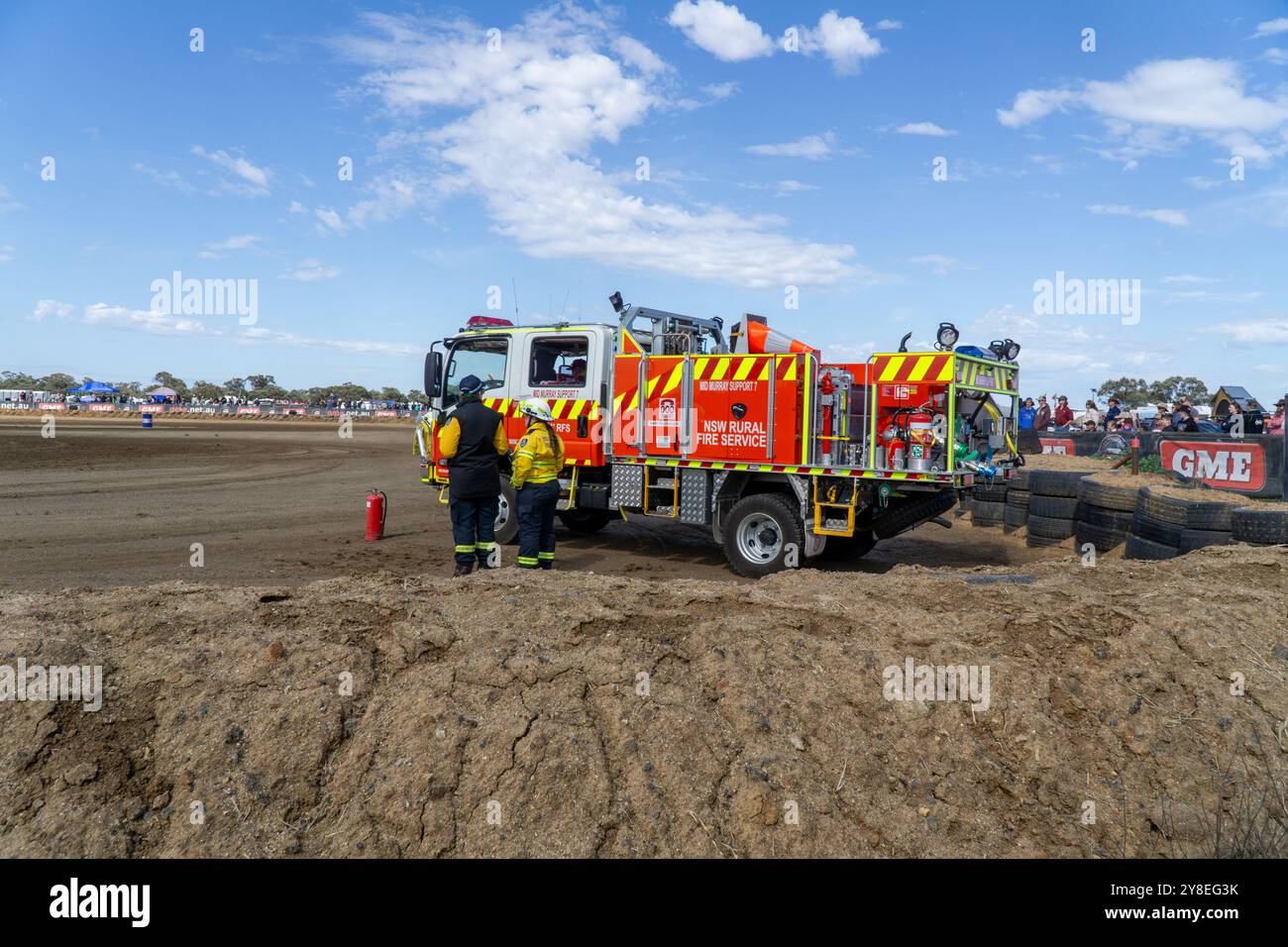 Deniliquin, NSW, Australia 4th October 2024; Emergency Services on ...