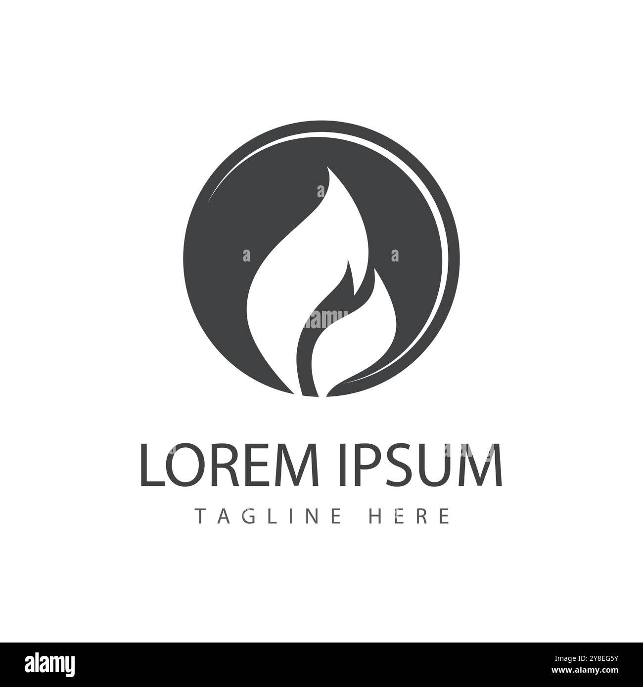 Fire flame vector illustration design template Stock Vector Image & Art ...