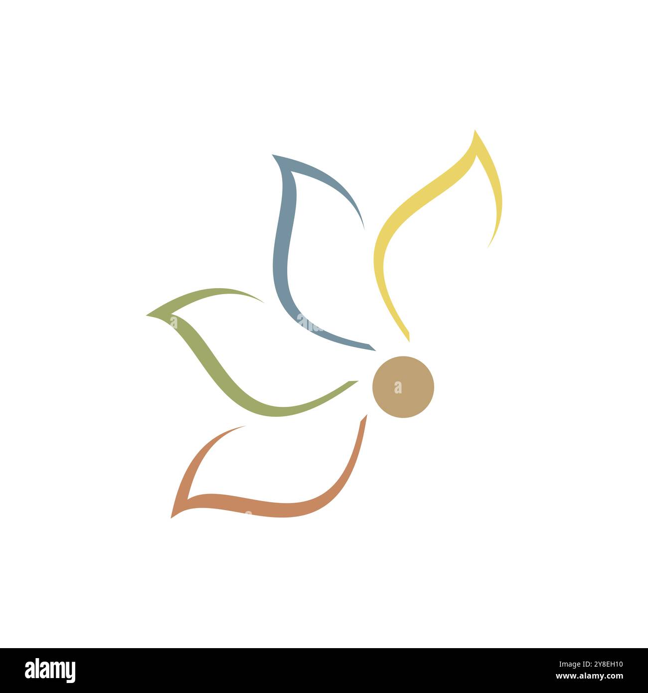 Green leaf logo vector element symbol template Stock Vector Image & Art ...