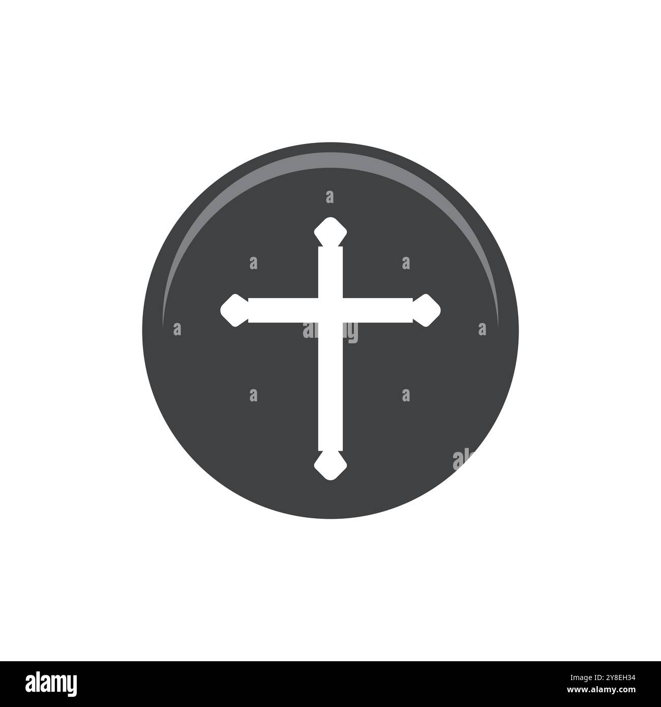 Church logo vector ilustration template Stock Vector
