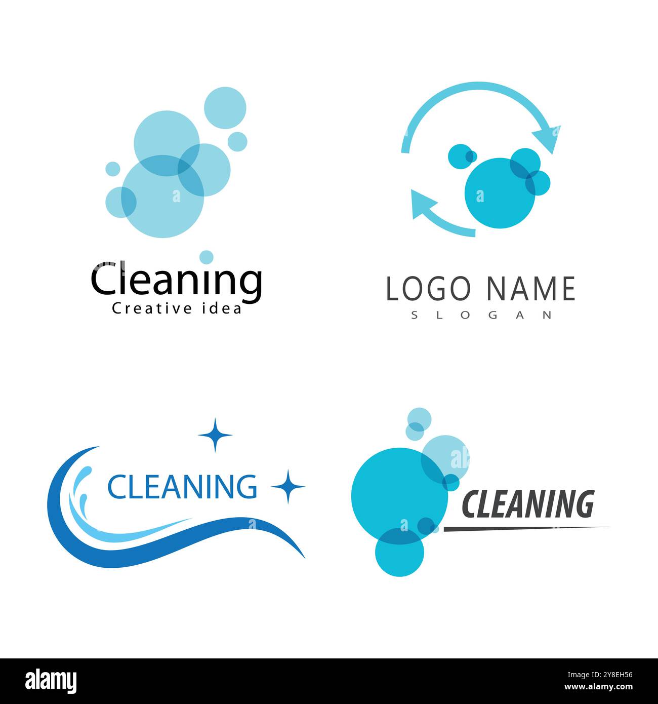 Cleaning logo vector template symbol design Stock Vector Image & Art ...