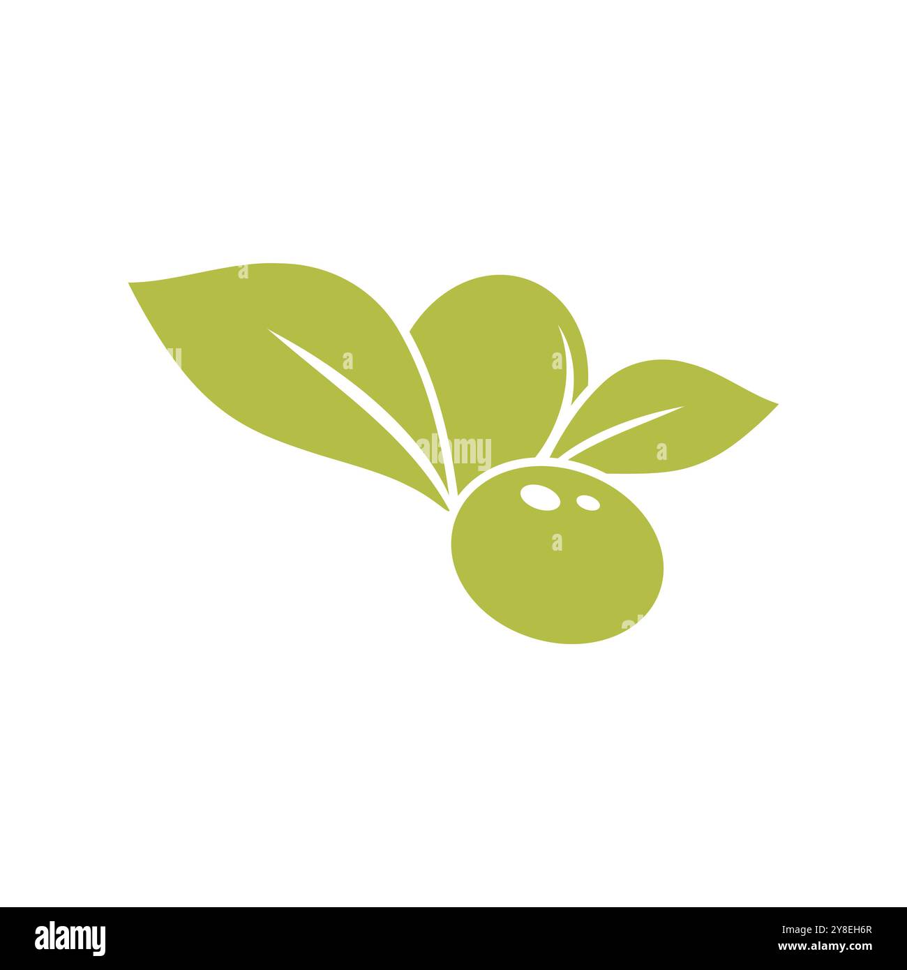 olive icon vector illustration design template Stock Vector
