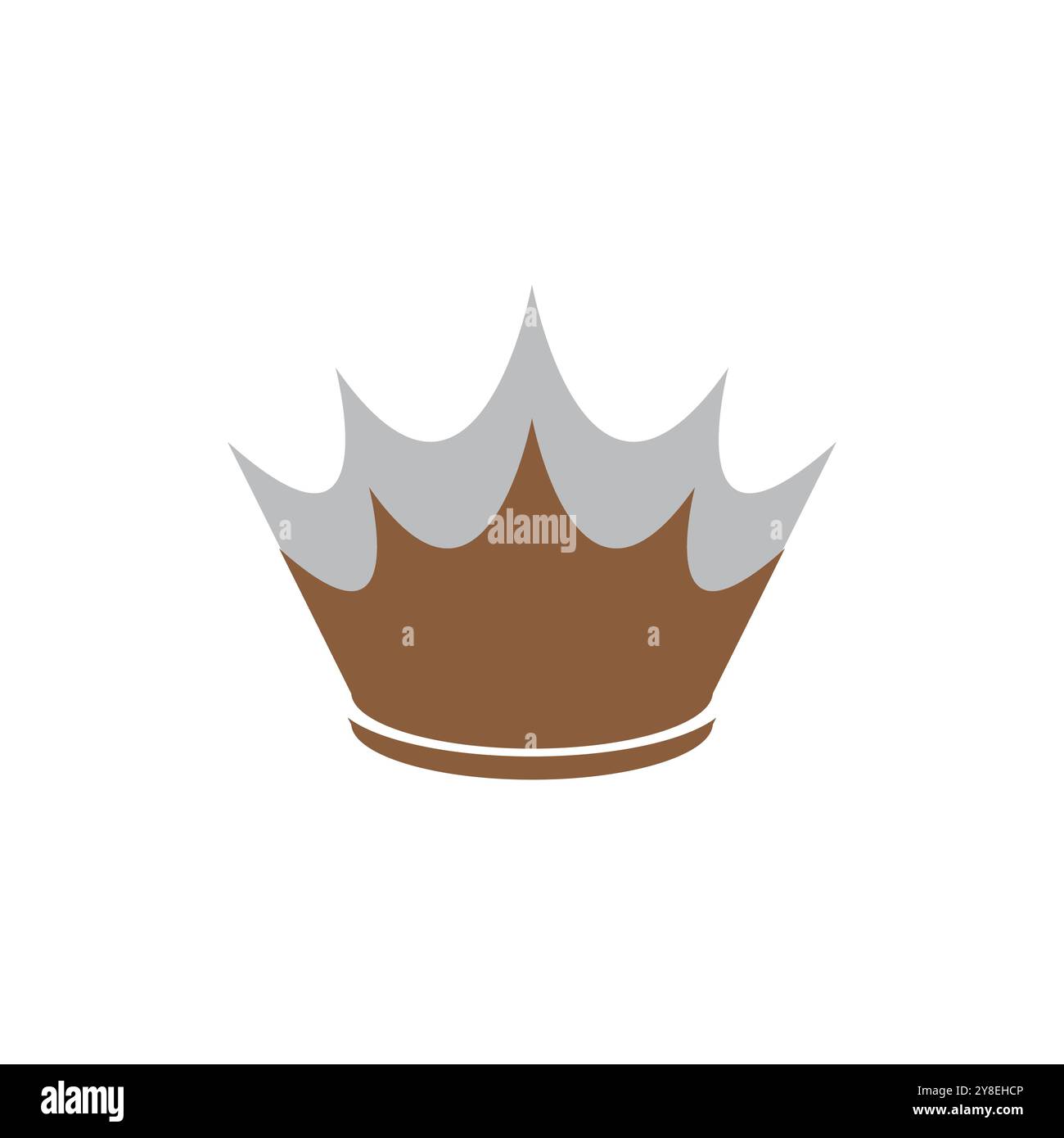 Crown Logo Template vector icon illustration design Stock Vector