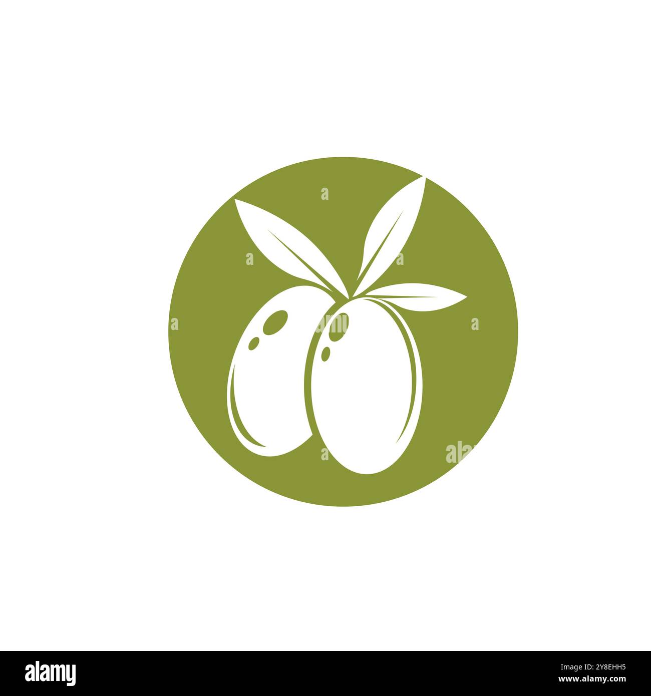 olive icon vector illustration design template Stock Vector