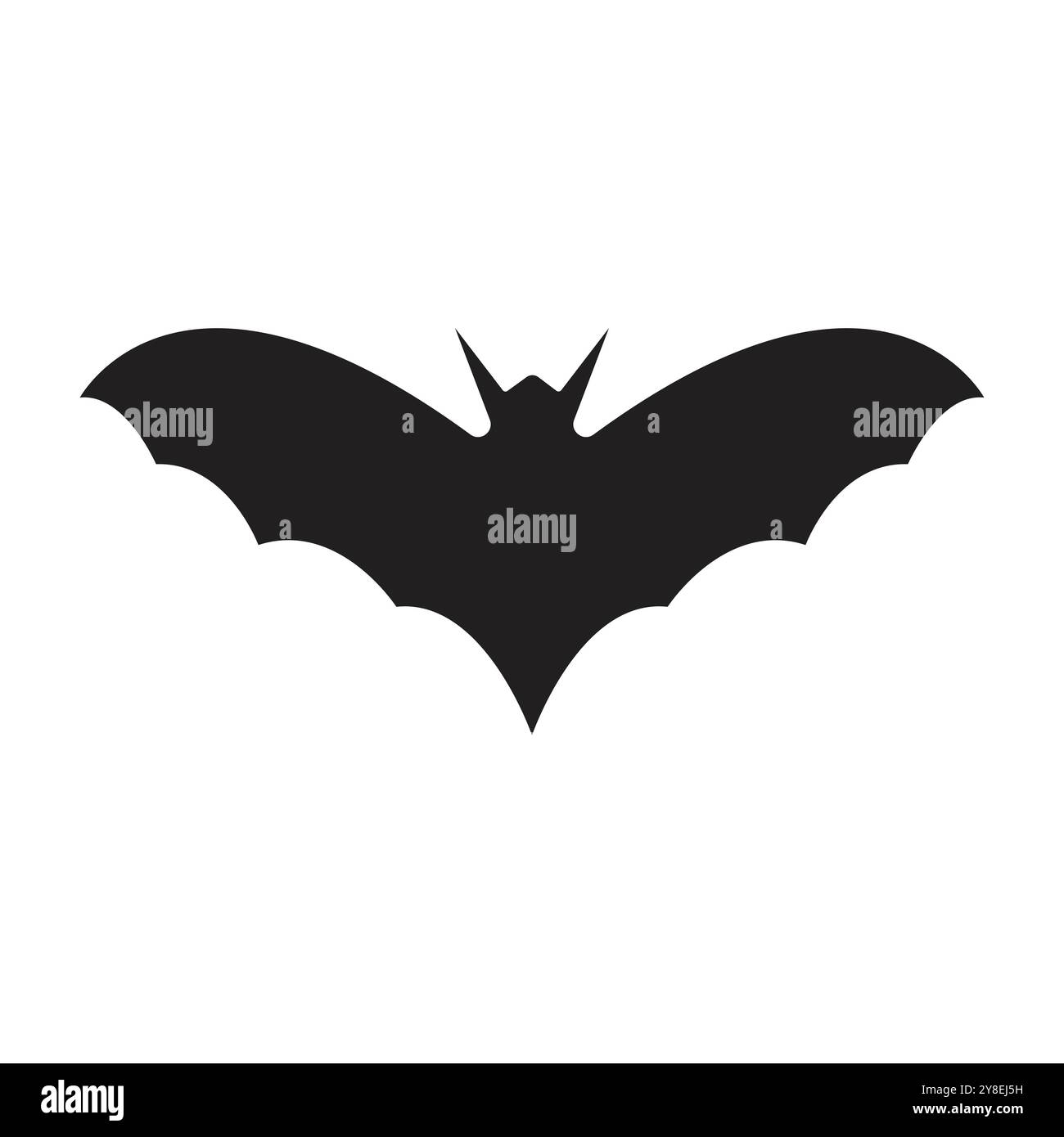 bat vector icon logo template illustration design Stock Vector