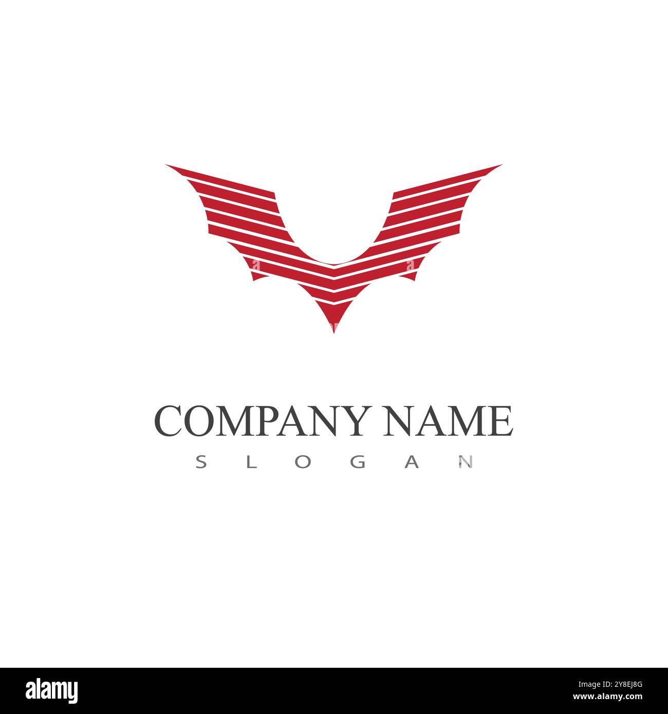 bat vector icon logo template illustration design Stock Vector