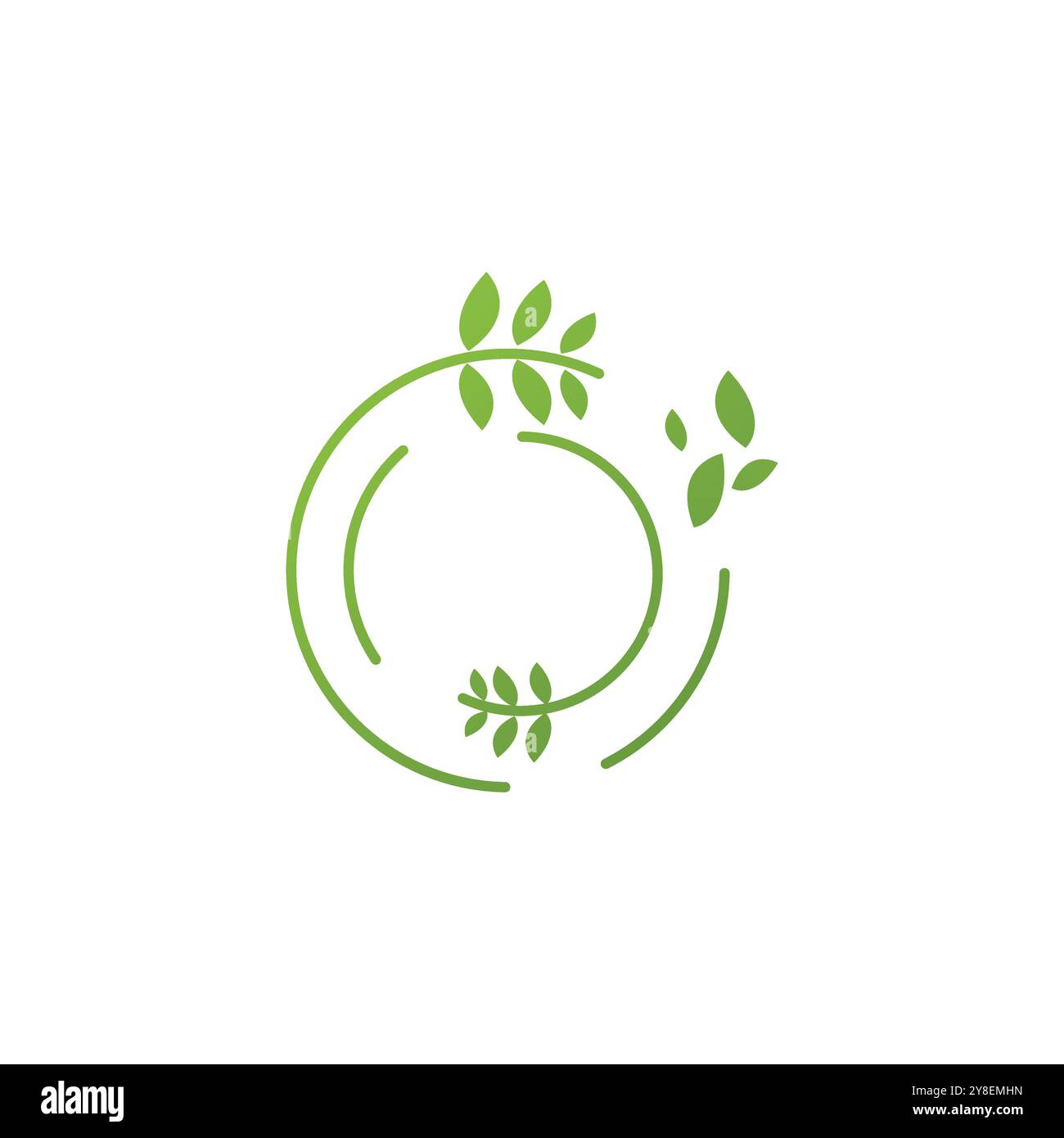 Leaf logo vector template element symbol design Stock Vector Image ...