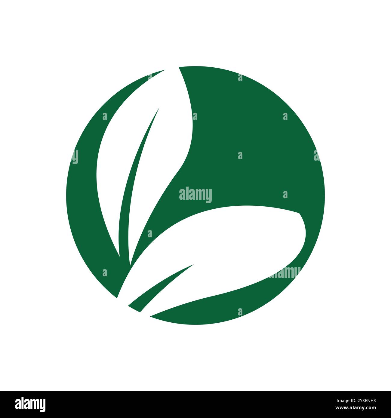 Green leaf illustration nature logo and symbol design Stock Vector ...