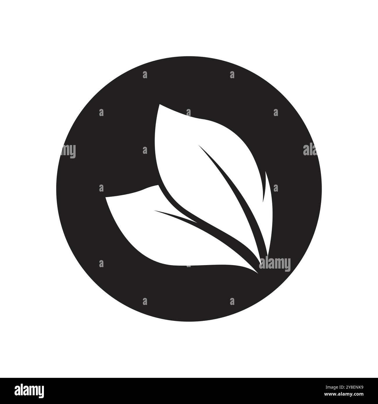 Green leaf illustration nature logo and symbol design Stock Vector ...