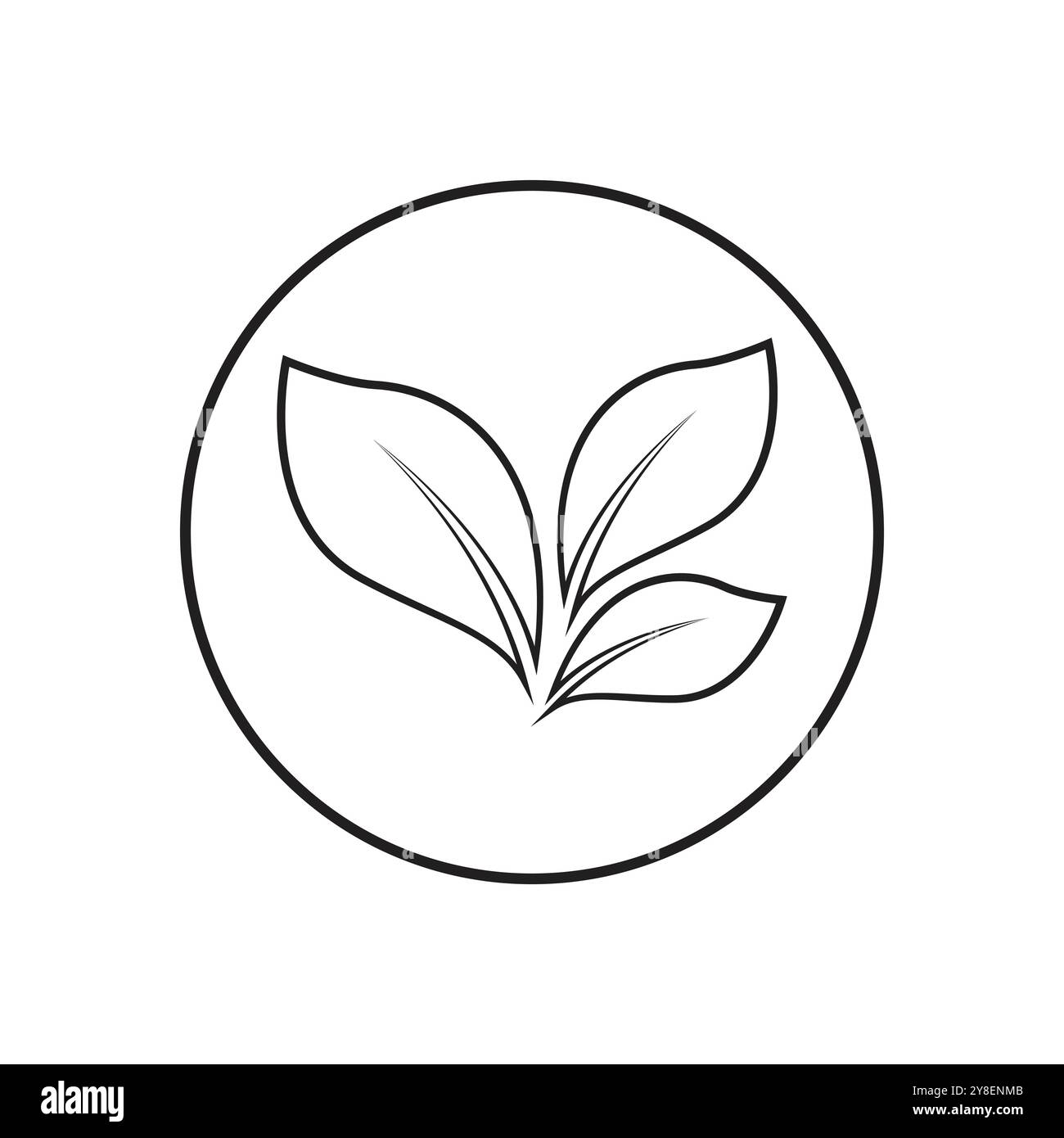 Green leaf illustration nature logo and symbol design Stock Vector ...