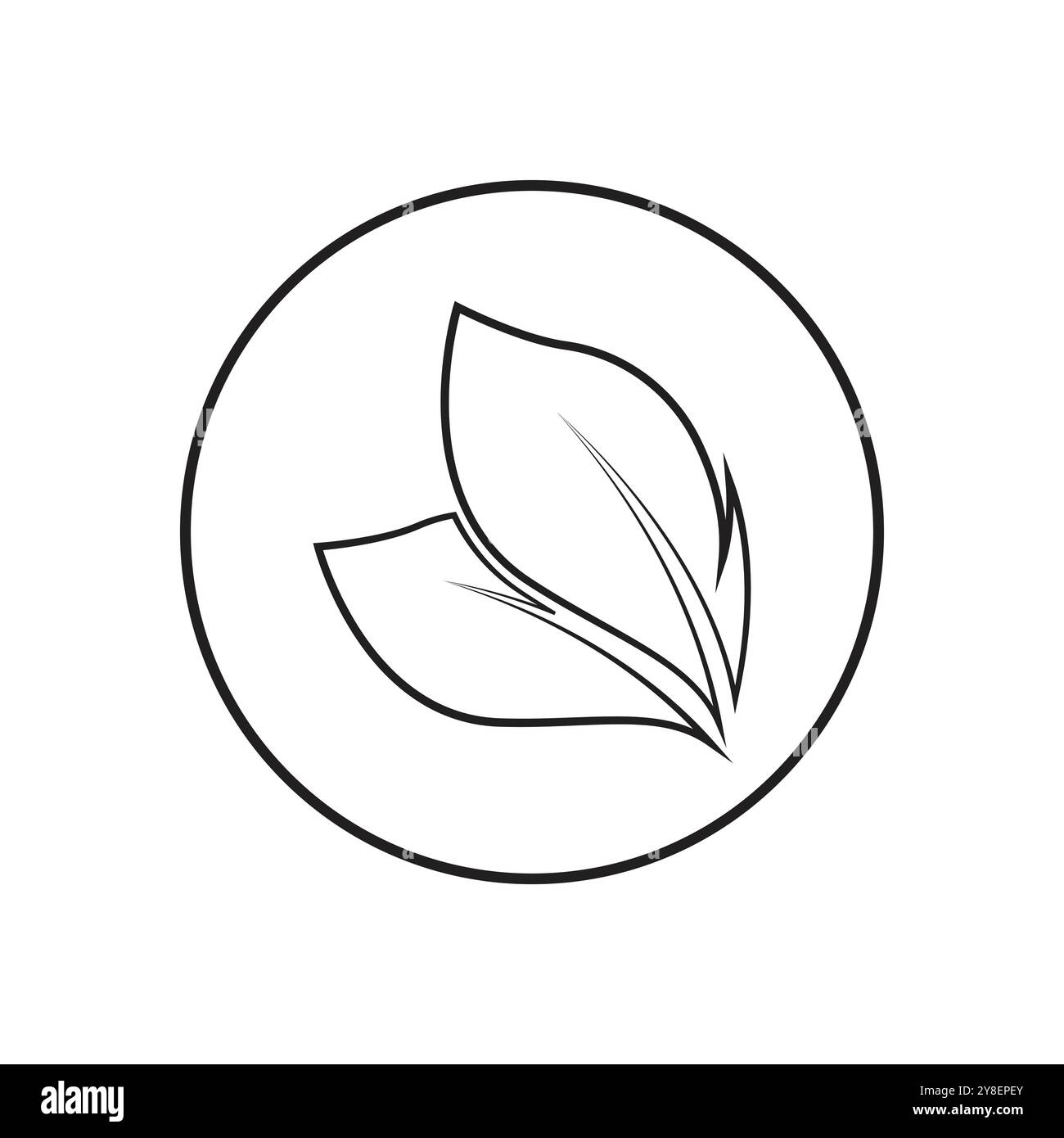 Green leaf illustration nature logo and symbol design Stock Vector ...