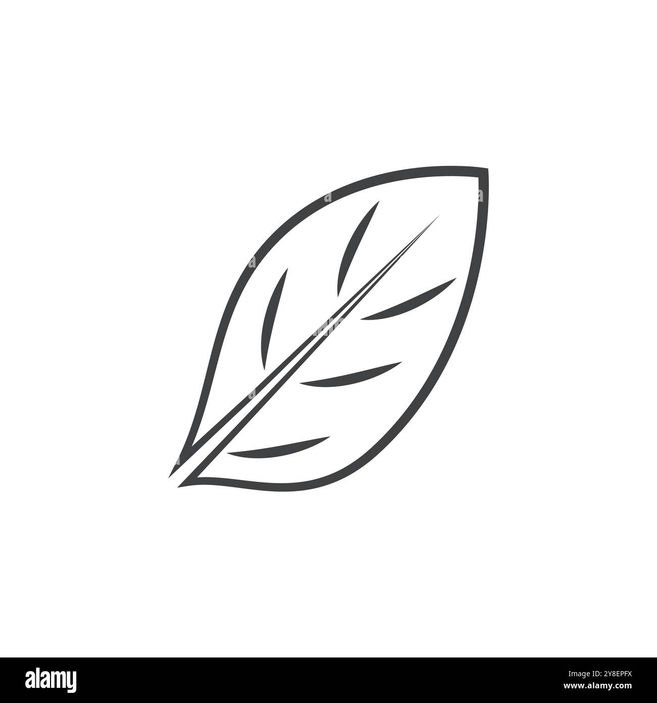 Green leaf illustration nature logo and symbol design Stock Vector ...