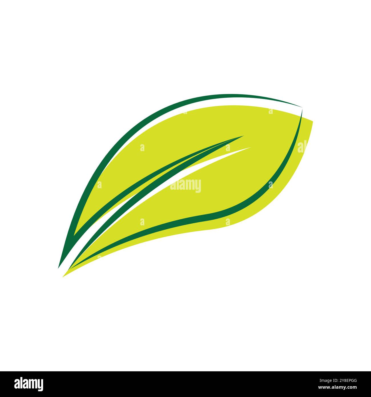Green leaf illustration nature logo and symbol design Stock Vector ...