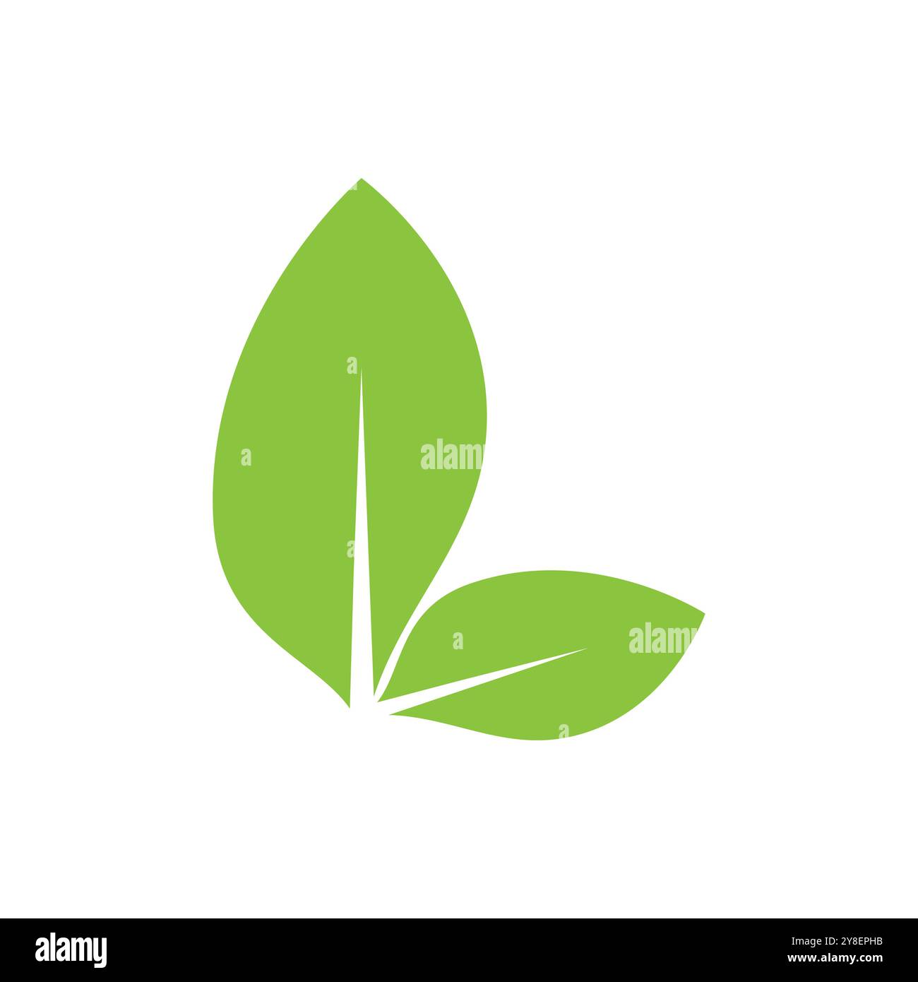 Green leaf illustration nature logo and symbol design Stock Vector ...